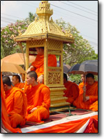 Important Monk in Parade