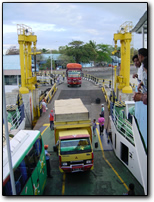 Loading an Indonesian Ferry