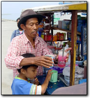 Ice cream Indonesian style