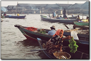 Floating market, Banjarmasin