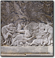 Balinese Temple Carving