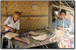 Basket weaving