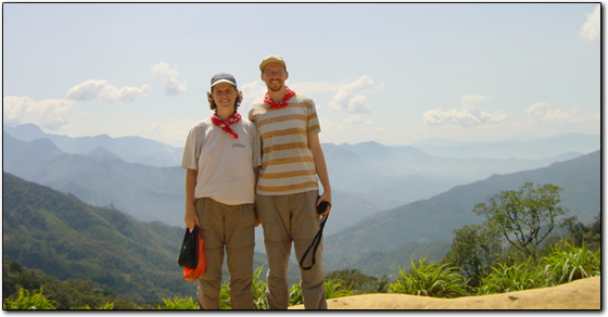 The pass between Mamasa and Toraja