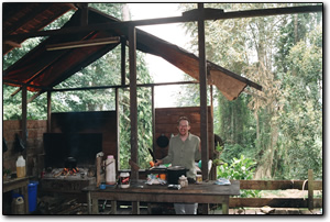 Cooking in the Lodge