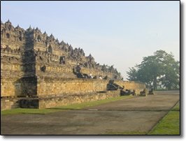 Front of the temple