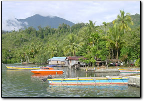 Depapre stilt village