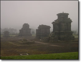 Temples in Dieng