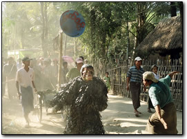 Monk initiation festival