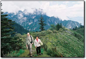 Top of the ridge, Tiger Leaping Gorge