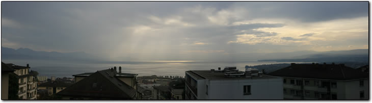 Lake view panorama